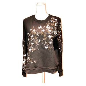 All Saints Embroidered Sweatshirt